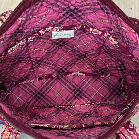 Vera Bradley Pink Paisley Tote and Wallet Set with Vera Bradley Keychain - Picture 11 of 11